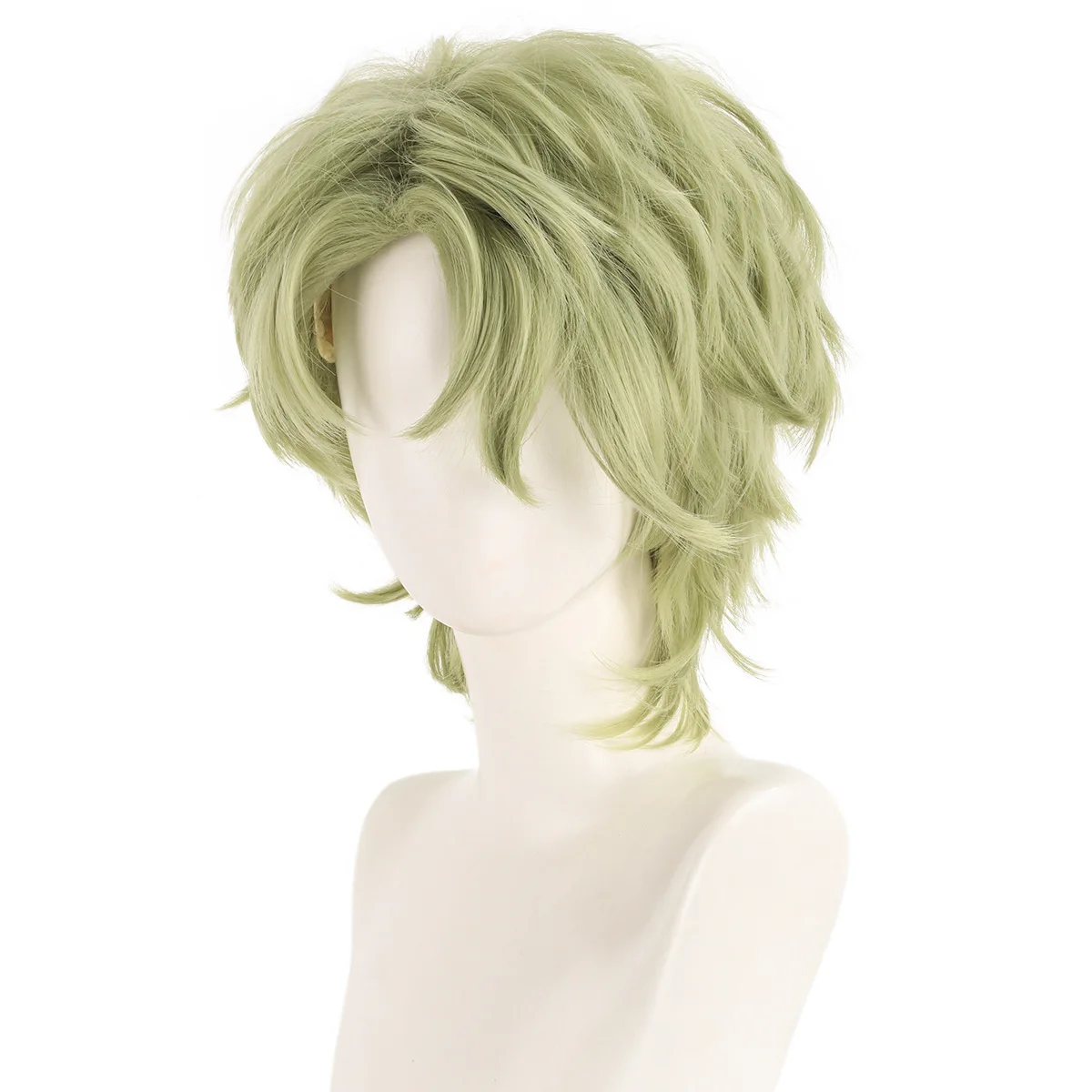 Peluca sintética larga y recta, pelo resistente al calor de Anime para fiesta de disfraces, Rubio degradado, marrón