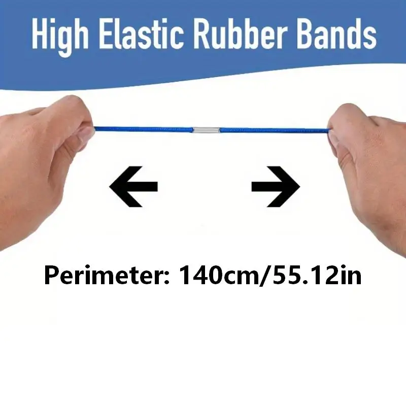 1PC Durable Elastic Rubber Bands With Strong Elasticity Suitable For Trash Cans, Securing Trash Bags, Household Supply
