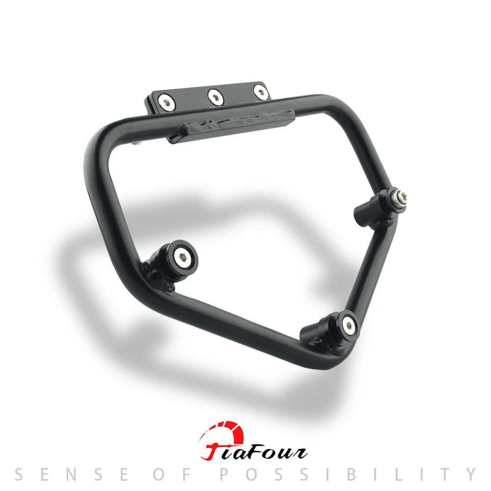 Motorcycle Side Saddle Bag For NEW Classic 350 Reborn 2022-2026 Side Trunk Bag Holder Bracket Support