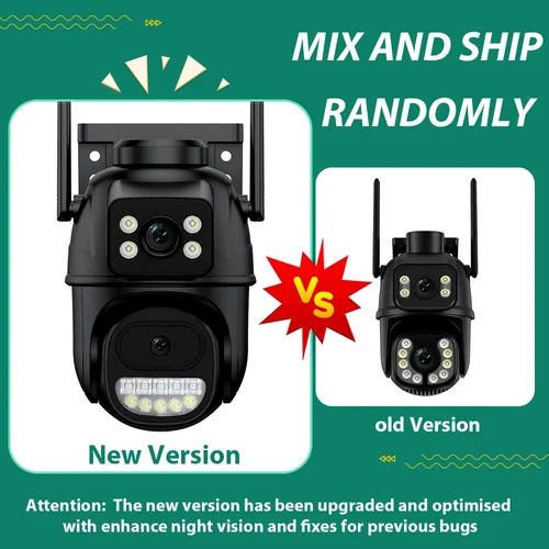 Imagen 2 del producto ANBIUX 4K 8MP PTZ WIFI cámara 4MP 4X Zoom Digital lente Dual pantalla seguimiento automático Onvif CCTV vigilancia cámara IP al aire libre