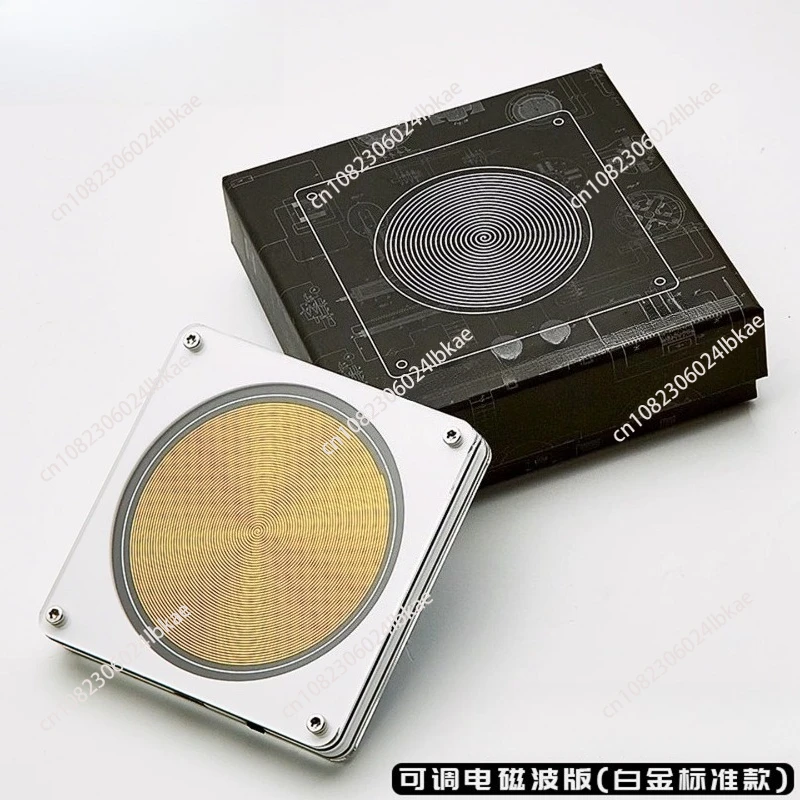 Adjustable electromagnetic plate generator/flexible frequency modulation, convenient display of various waveforms