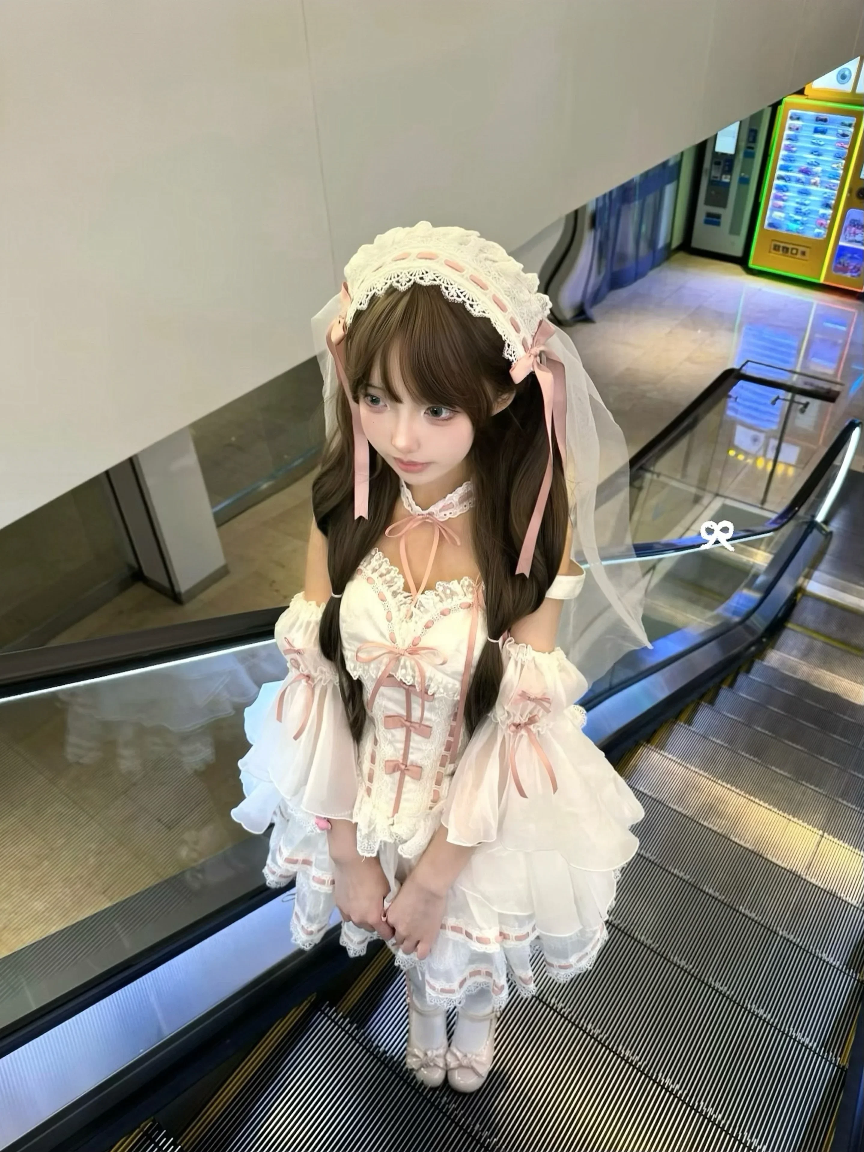 حار الأصلي لوليتا فستان الأميرة 2025 الربيع والخريف جديد الحلو ولطيف القوس اليومية الدانتيل الربط النساء فساتين الحفلات القصيرة #5