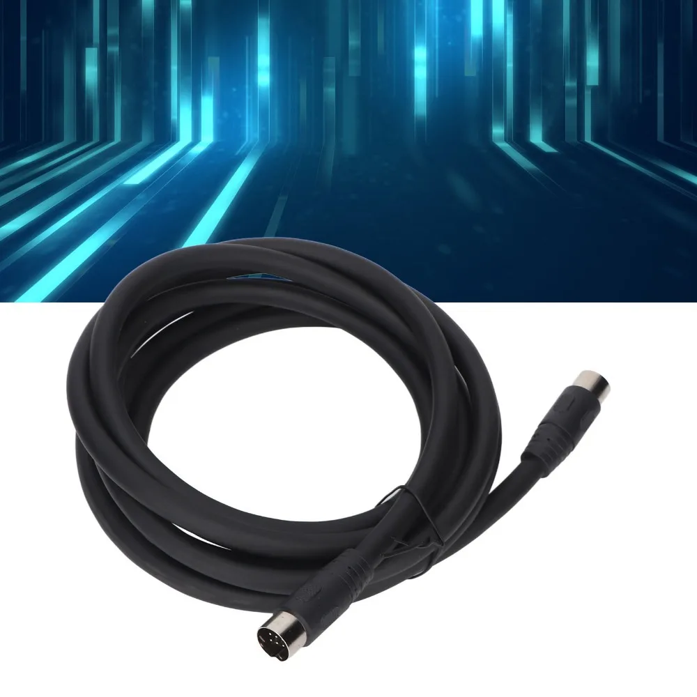 Durable Flexible DIN 13 Pin Cable Plug and Play 9.8ft Extension Cord Beauty Equipment Cable for Nebulizer Cable Stage Equipment