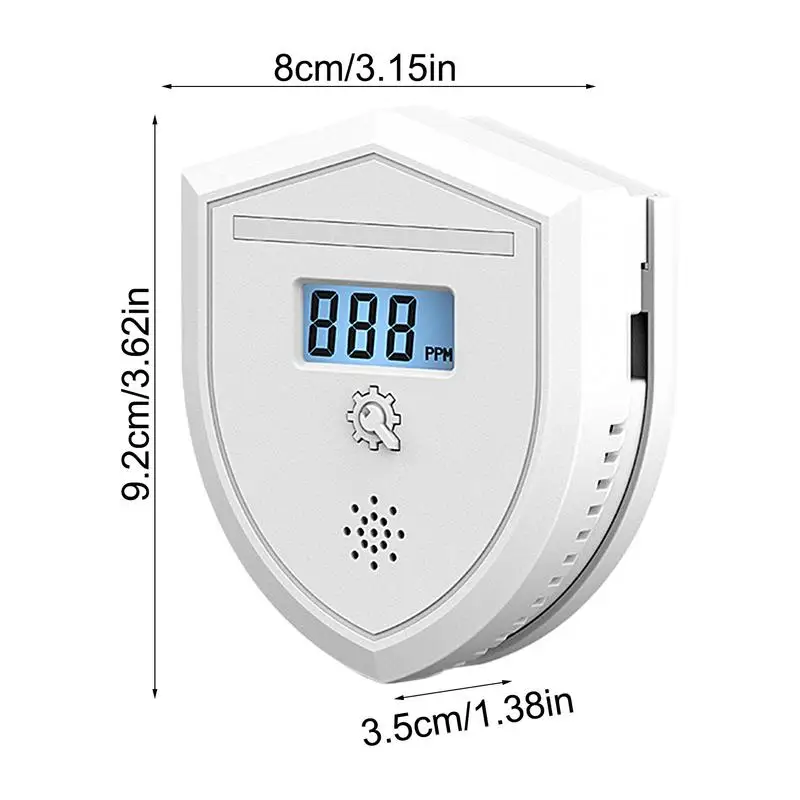 일산화탄소 알람 배터리 구동 CO 알람, 실내 가정용 CO 알람, 어린이 방용 고농도 경보
