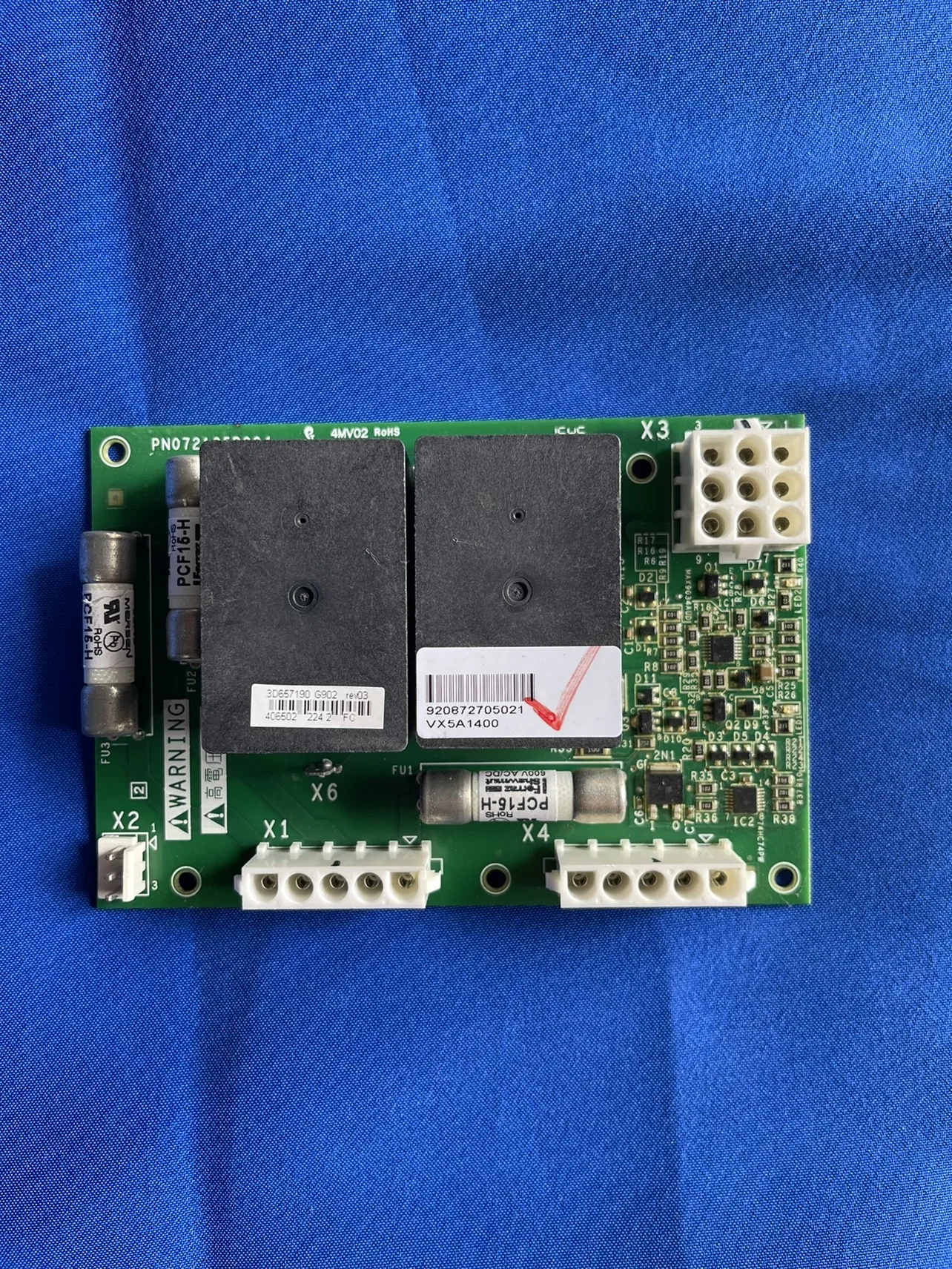 

Schneider frequency converter ATV61 and 71 fan control board card fan board VX5A1400