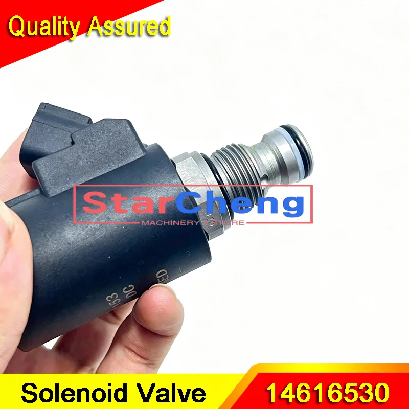 Hydraulic Cooling Fan Solenoid Valve 14616530 For EC460 EC480 Excavator Engine Assy 280153 280151