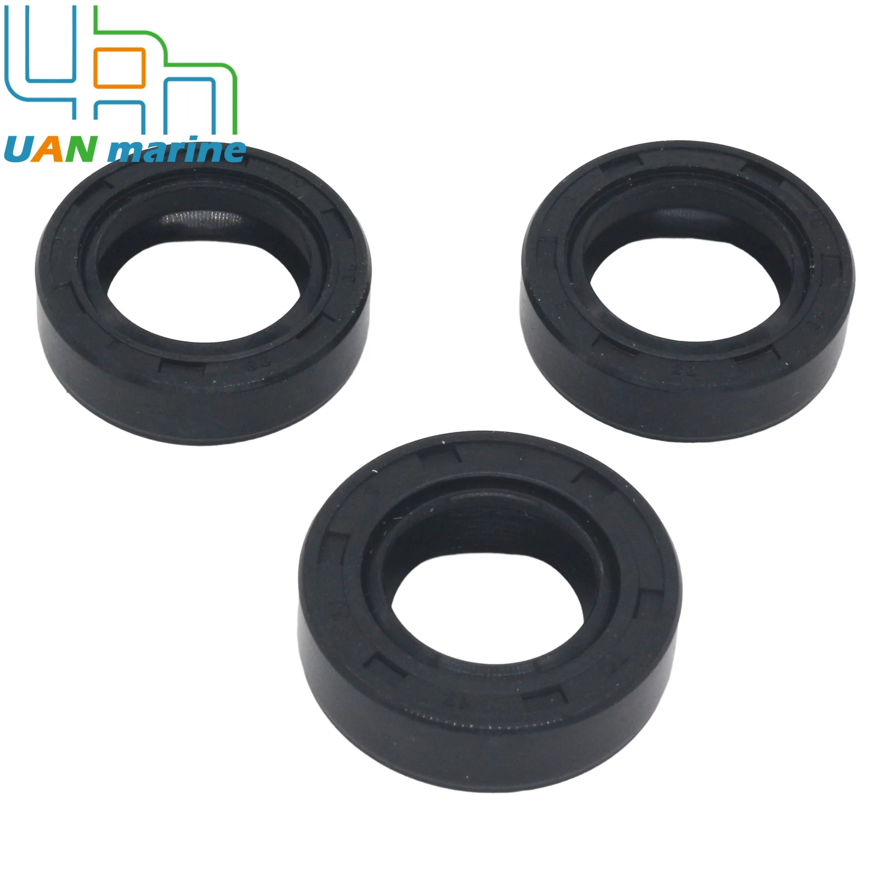 346-87321-6 Lower Unit Seal Kit Compatible with Tohatsu Nissan NS25C3 NS30A3 25HP 30HP Engines 346-87321-5 18-74611