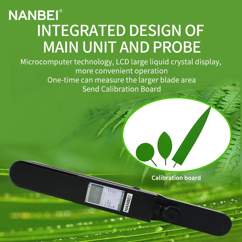 NANBEI Agriculture Equipment Touch Screen Non-dustructive Rapid Test Portable Leaf Area Meter view 5