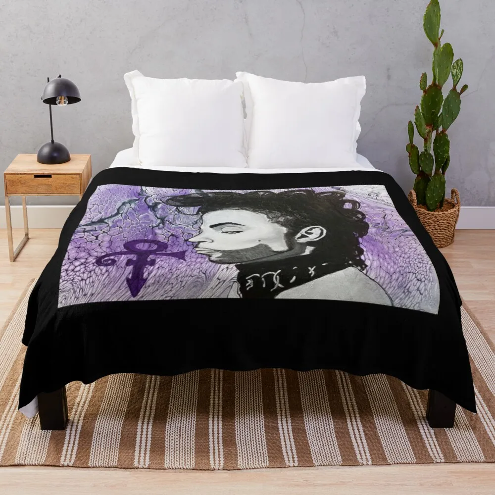 

Prince Throw Blanket Blankets For Sofas Luxury Thicken Fleece Blanket
