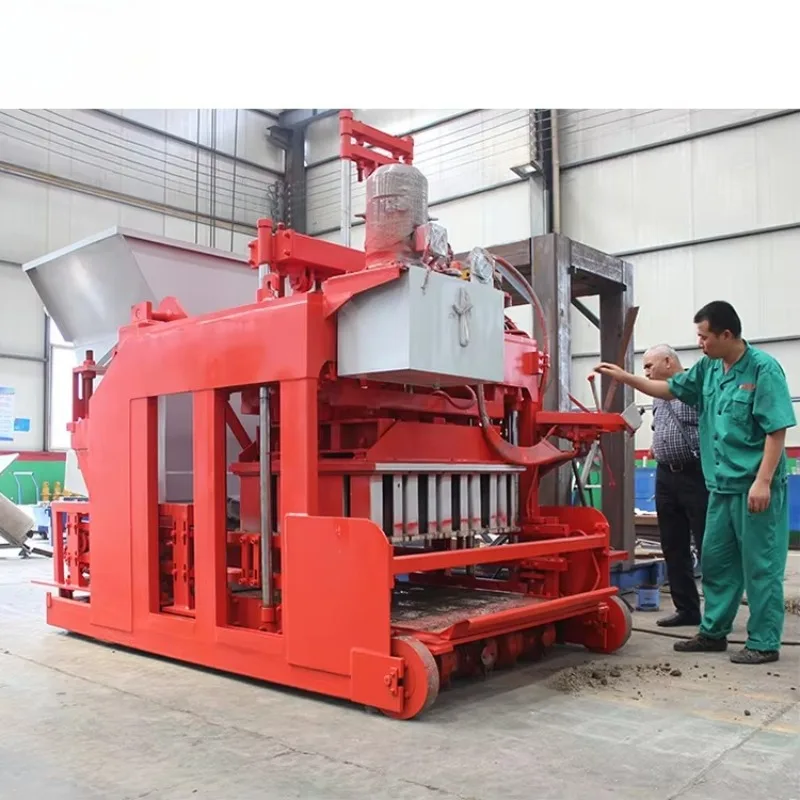 Industrial Brick Making Machine Hydraulic Concrete Block Production Line Automatic Operation
