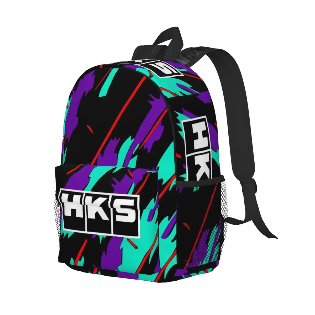 

HKS Backpack Student Boys Girls BookBag Kids School Bag Computer Shoulder Bags for Men Women