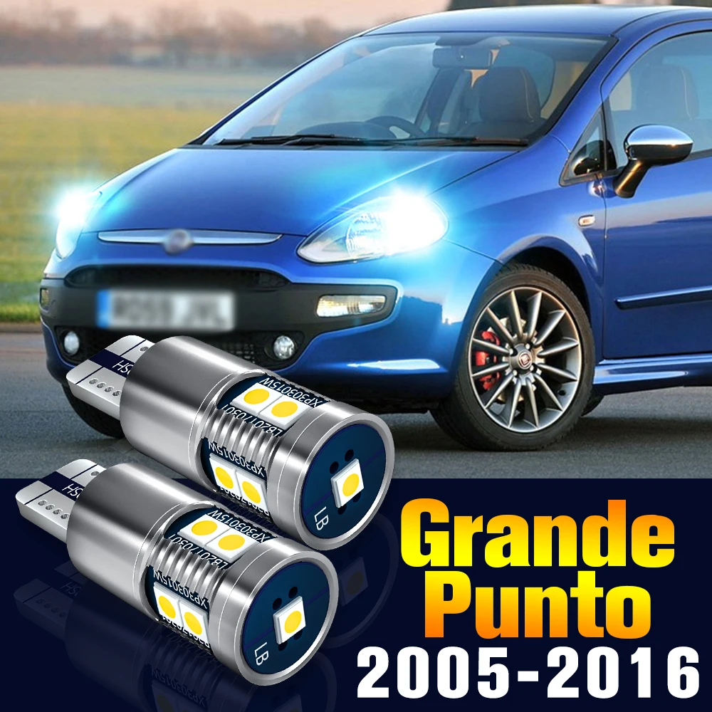 

2 шт., светодиодные габарисветильник огни для Fiat Grande Punto 2005-2016 2008 2009 2010 2011 2012 2013 2014