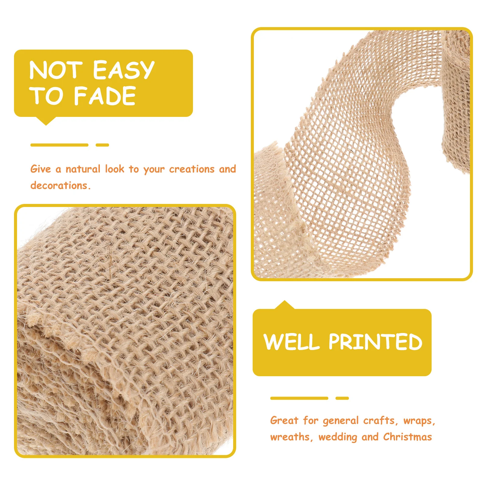 

2M Jute Ribbon Roll Natural Color For Christmas Wedding Decoration Craft Diy Green Burlap Ribbon Jute Burlap Roll Handicraft