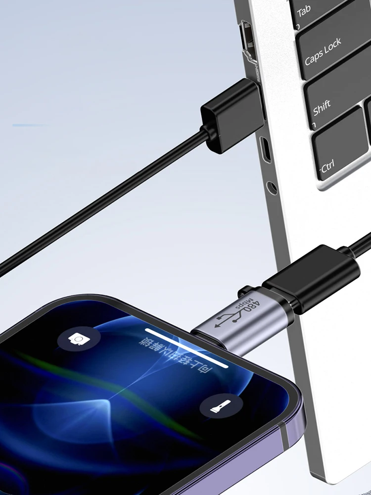 2 uds Micro USB hembra a Mini USB macho adaptador 480Mbps TypeC hembra a Mini USB macho convertidor 18W 5V 2A para teléfono/tableta/PC