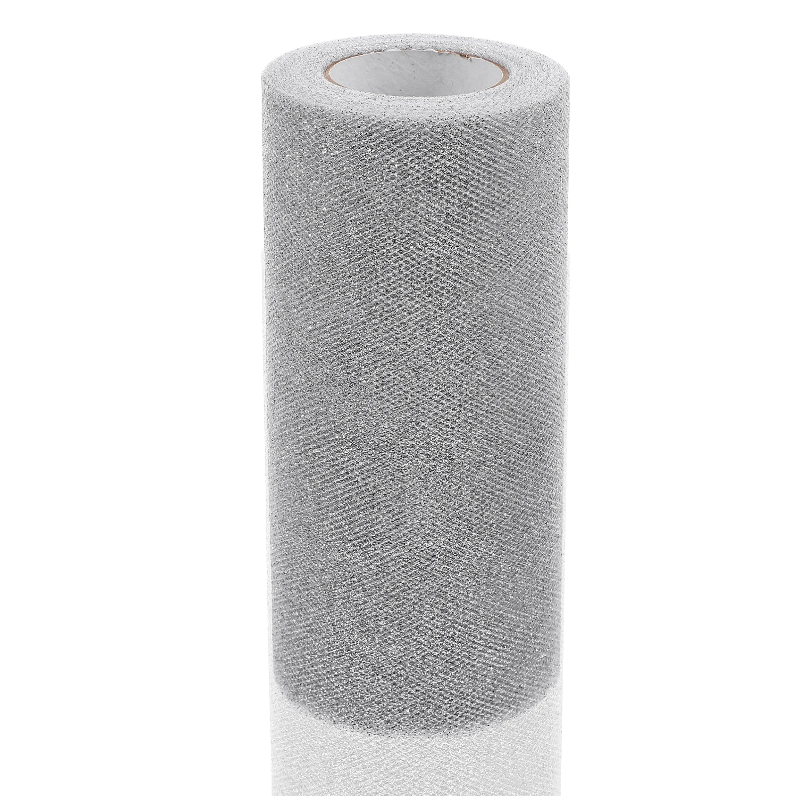 

Glitter Net Fabric Tulle Fabric Decorations Rolls Ribbon for DIY Craft Gift Wrapping Decorative Polyester Mesh Gauze Holiday