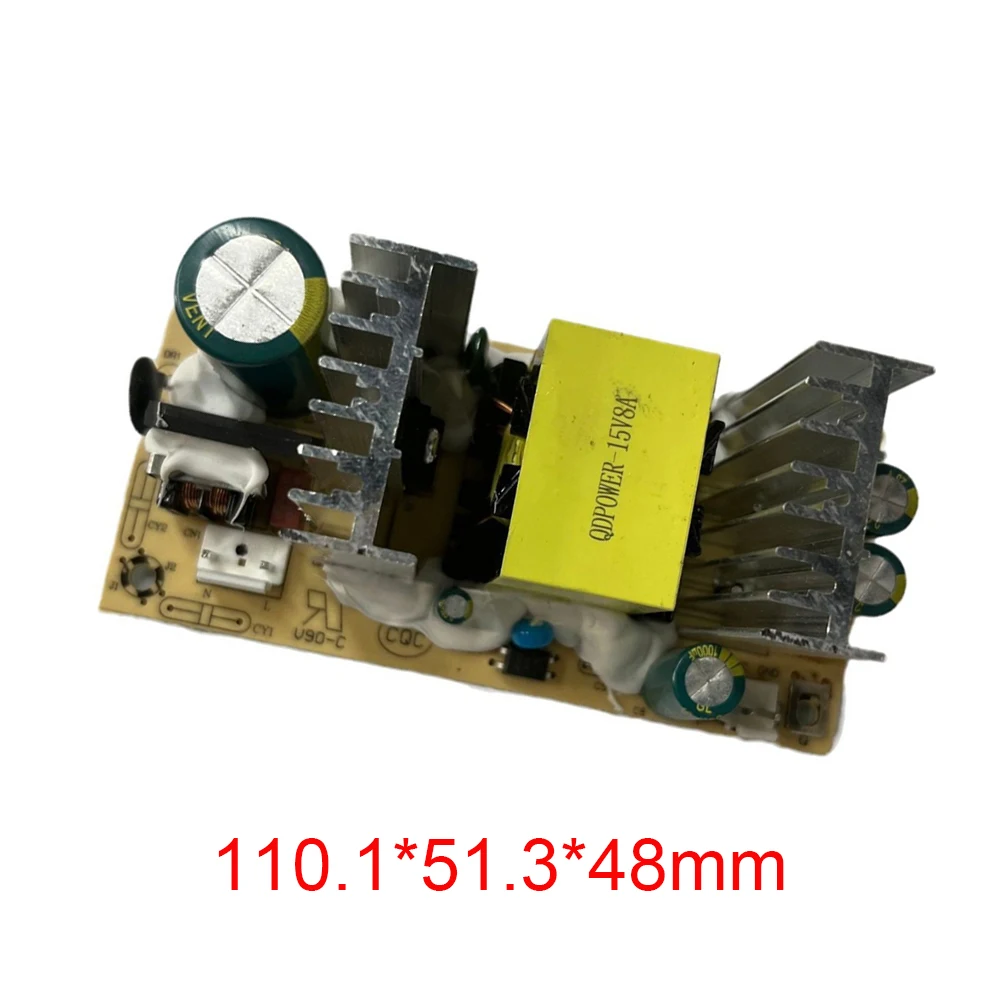 

15V 8A Switching Power Supply Module AC-DC Convertor AC100-240V to DC15V 8A Step-down Power Supply Board 120W Power Bare Board