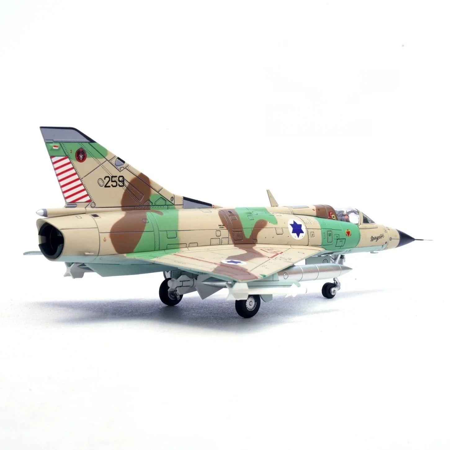 1:72 Scale Diecast Alloy 14648PE Mirage III 259 Military Fighter Model Classics Gifts Souvenir Collection Static Display