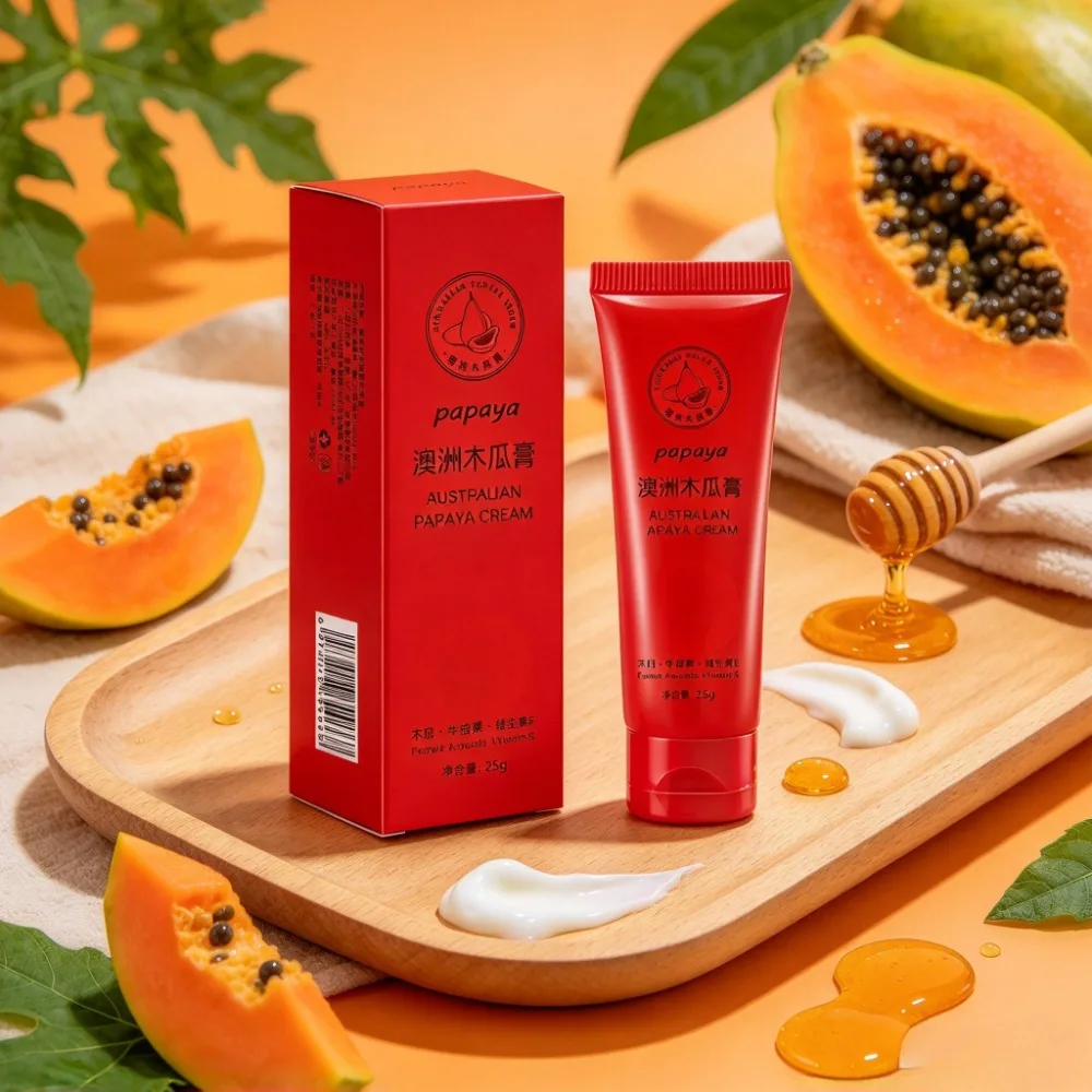 3pcs PAWPAW Ointment Rash Cream Lip Balm Wound Skin Care Papaya Skin Repair Cream Body Care Face Care