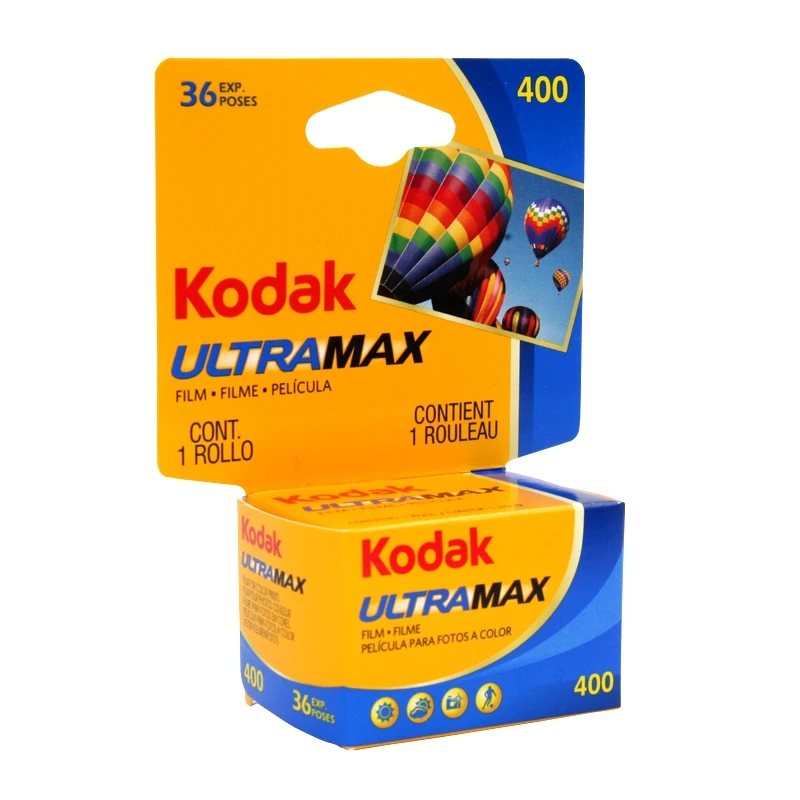 35mmフィルム KODAK-UltraMax 400 カラープリントフィルム 36枚撮り 1ロール Kodak H35 H35N M35 M38 F8S F9 フィルムカメラ対応