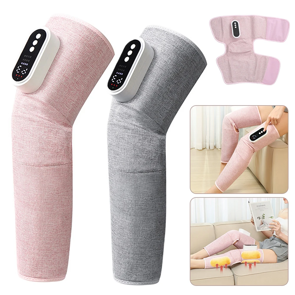 Leg Massager For Circulation And Pain Relief 360° Airs Compression Massage Technology 3 Modes & 3 Intensities-Customed Comfort