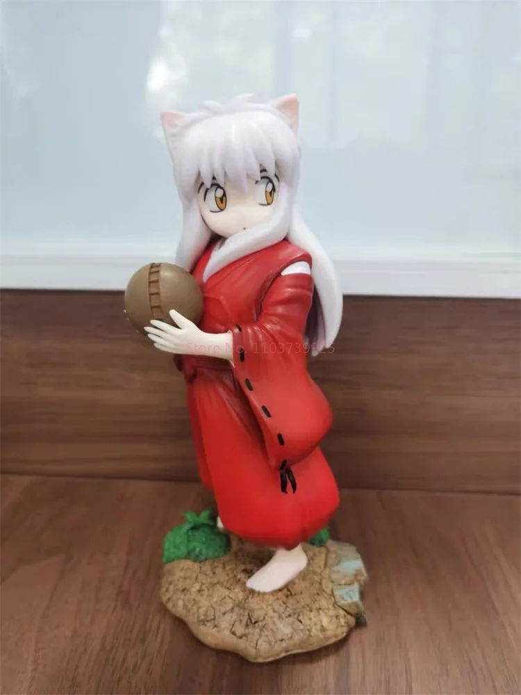 Anime Inuyasha Figuren niedlich Inuyasha Sessoumaru Action figuren Kinder stehen Inuyasha PVC Modell Sammlungen Spielzeug Geschenke