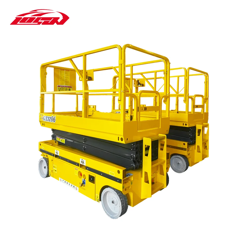 CE 4m 6m 8m 10m 12m 14m 16m 18m Scissor Lift Table Electric Hydraulic Lifting Platform