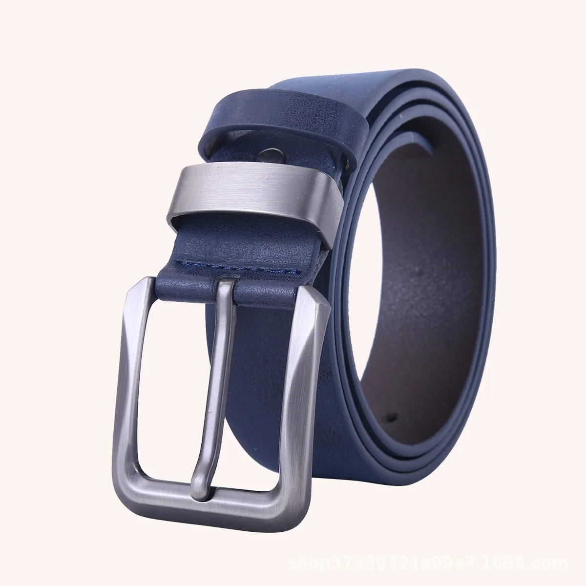 Men's Belt Metal Needle Buckle Belt Business Leisure Trend Authentic High End Belt Paired with Jeans Work Wear Belt Plus Size