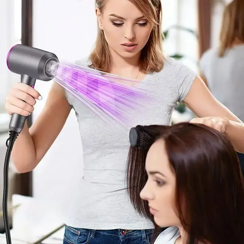 Professional High-power Electric Hair Dryer Home Hair Salon Hammer Blower High Speed Negative Ions Styling Tools Low Noise