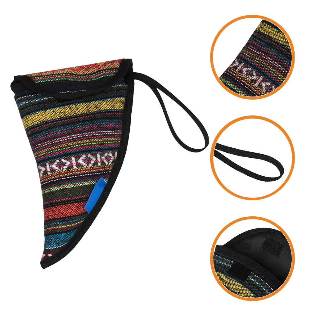 

Ocarina Bag 12 Holes Waterproof Oxford Cloth Pouch For Travel Portable Instrument Protector Ethnic Design Holder Accessory