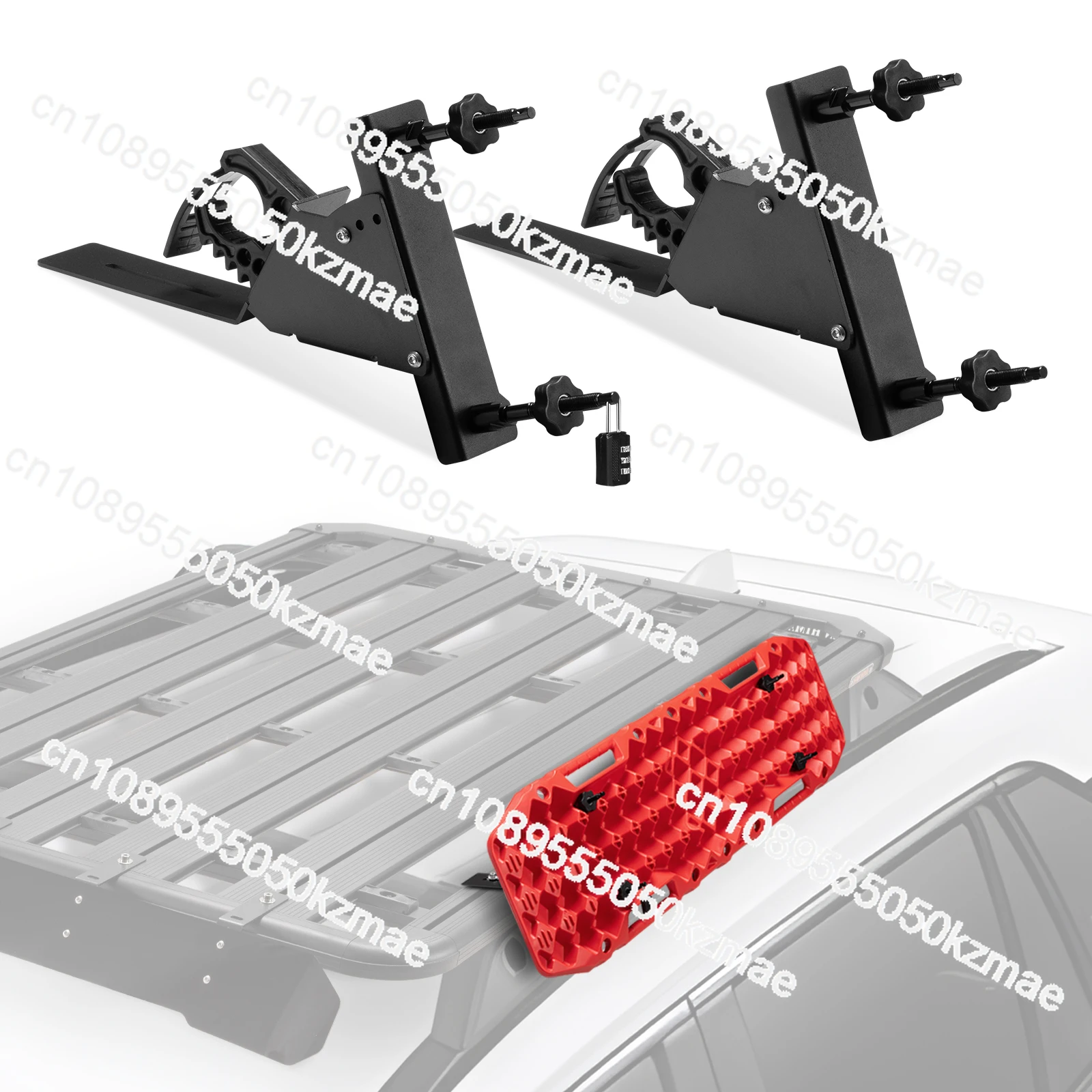 مجموعة تثبيت المسار من BUNKER INDUST، مجموعة دعامات كاملة لتخزين ألواح الاسترداد