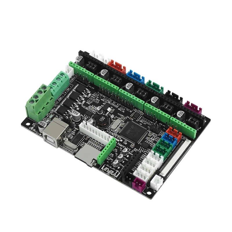 لوحة طابعة MKS ثلاثية الأبعاد STM32 MKS Robin Nano Board V1.2 أجهزة مفتوحة المصدر (دعم Marlin2.0) مع شاشة لمس 3.5 بوصة