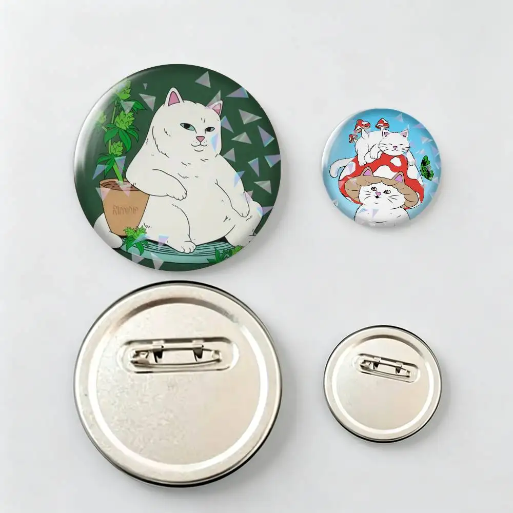 Abstract-t Art-t Cat Brooch Metal Decorative Brooch Pins for Backpack Clothes Jacket Accessories,Souvenir.