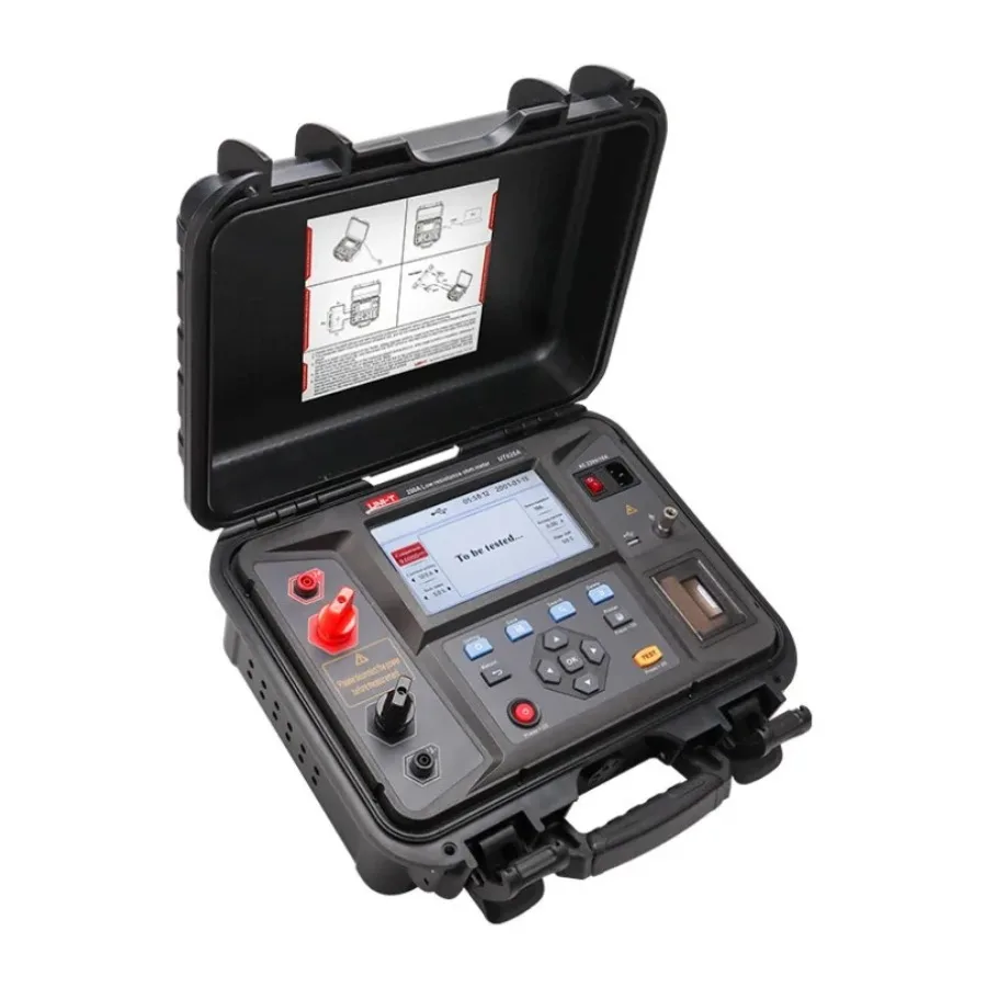 UNI-T UT625A UT625B Digital Micro Ohmmeter 100A 200A Loop Contact Resistance Tester 100% Original Brand New In Stock Instruments