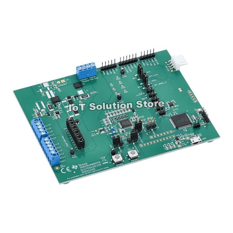 BQ76942EVM 3-series to 10-series Li-ion, Li-polymer and LiFePO4 battery monitor and protector EVM