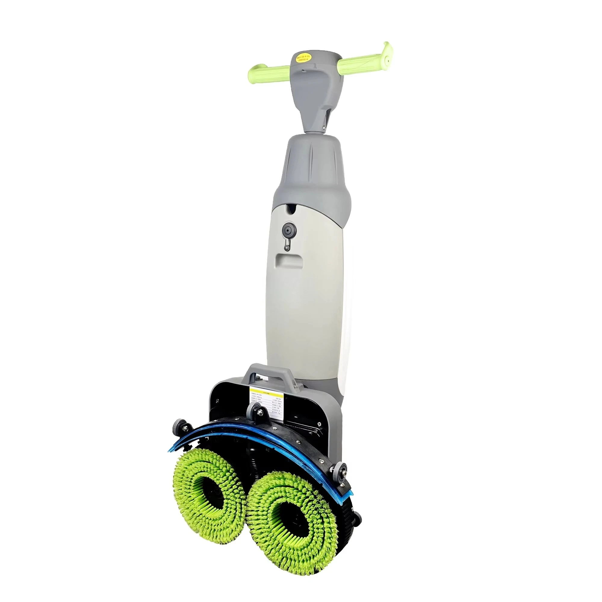 100H compact office building cleaning machine wood PVC floor scrubbing machine