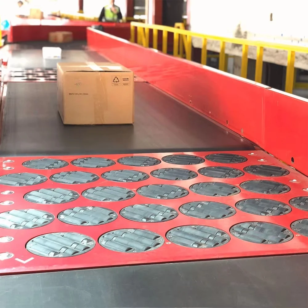 Medium speed wheel sorting conveyor DWS sorting system Intelligent warehouse Modular wheel sorting machine