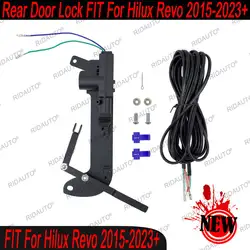 Tailgate Central Locking Kit Original Key Remote Control Reargate Security Electric Lock For TOYOTA HILUX REVO 2015+ 2023 2024