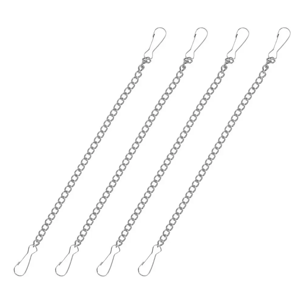 4Pcs Garden Hanging Chain Metal Chains for Plant Hanger Easy Install Outdoor Indoor Chain for Signs Posters Baskets