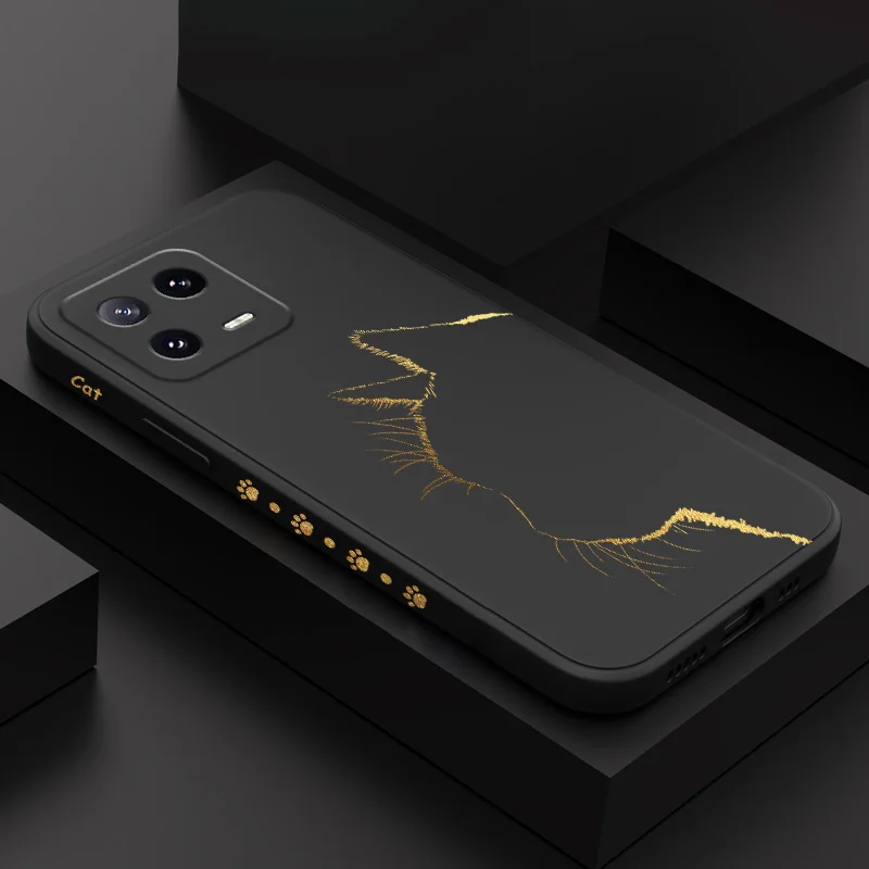 Black Gold Cat Phon…