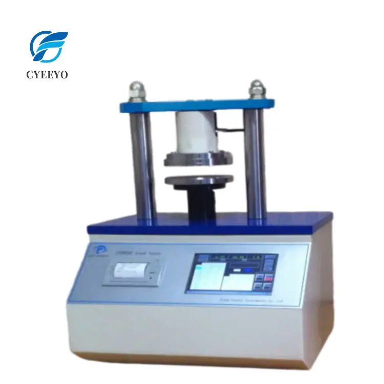 have computer software ect paper ring crush crushing compression strength test testing machine