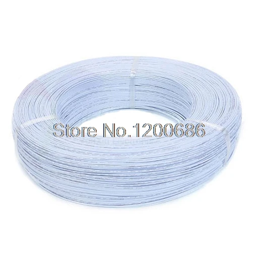 

UL1571#28AWG 7/0.12TS white 10 metres 28AWG Flexible Electronic Wire 28 awg 1.4mm PVC Electronic Wire DIY Repair Cable Connect