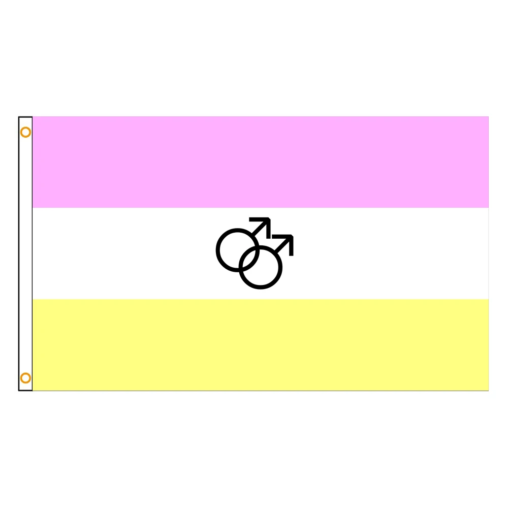60×90 90x150 120×180CM Twink Pride Flag Polyester Printed Banner Tapestry For Decor