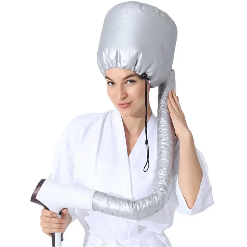 Portable Hair Bonnet Dryer Cap Lazy Man Hair Dryerr Cap Quick Dry Hair Dryer Heating Set Oil Baking Cap Household Fast Dry