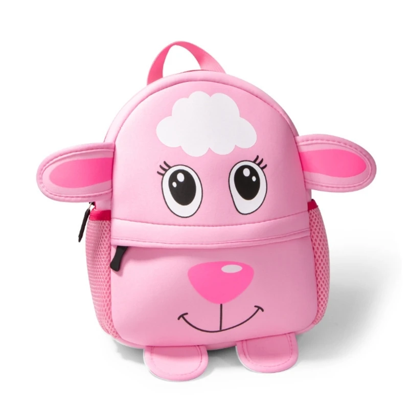 Cartoon School Bag Bookbag Daypack 3D Animal Shoulder Bag Kindergarten Backpack Dropship