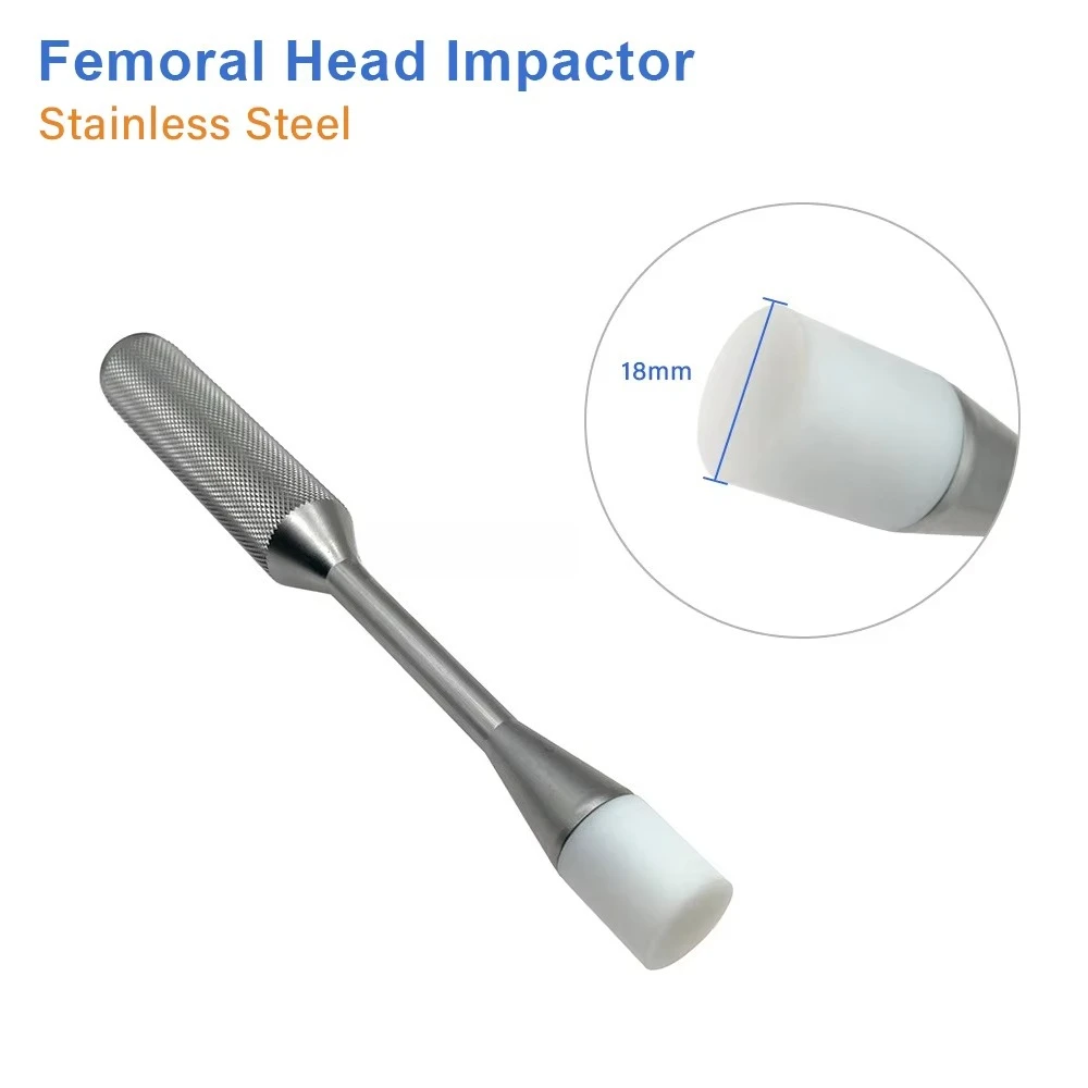 Acetabular Replacement Push Rod Hip Prosthesis Installation Rod Femoral Head Impactor Autoclavable
