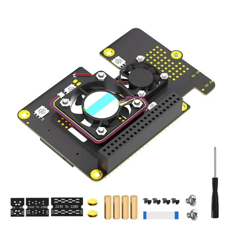 652F Eficiente M.2 NVME SSDs para PCIE Conexão refrigeração eficaz e LED cor automática por 5