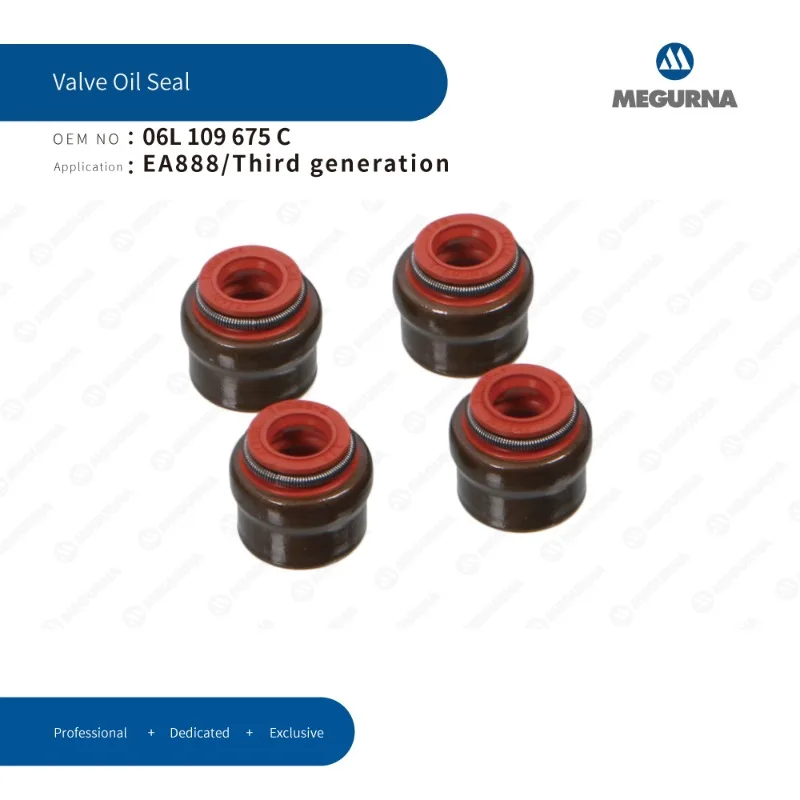 16pcs EA888 Engine Valve Oil Seal 06L109675C For VW Magotan Golf Passat Touareg Skoda Beetle Audi A1 A3 A4 A5 A6 A7 A8 Q3 Q5 Q7