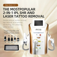 High quality 2 In1 M22 Lumenis Mesin Laser Penghilang Rambut Peremajaan Kulit Nd Yag Laser Penghilang Tato Epilator Laser High