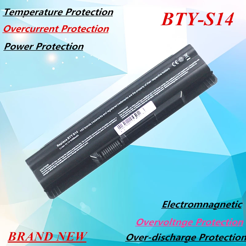 New High Quality BTY-S14 BTY-S15 Laptop Battery For MSI FX720 GE60 GE620 GE620DX GE70 A6500 CR70 FR720 CX70 FX700 CR41 CR61