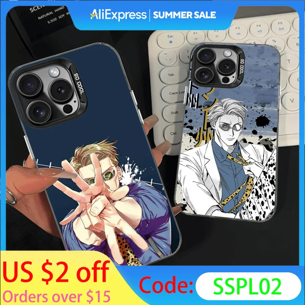 

Nanami Kento Jujutsu Kaisen Phone Case For iPhone 16,15,14,13,12,11,Pro,Max,Plus,Mini,XS,SE Anti Fall Black Matte Hard Bumper